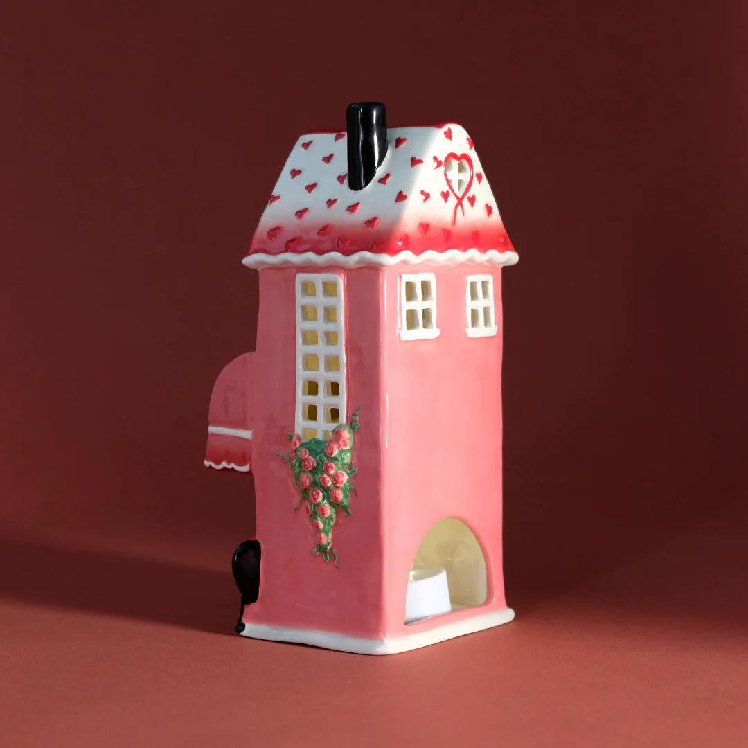 Valentine's Day Coffee Lovers Candle House - Image 4