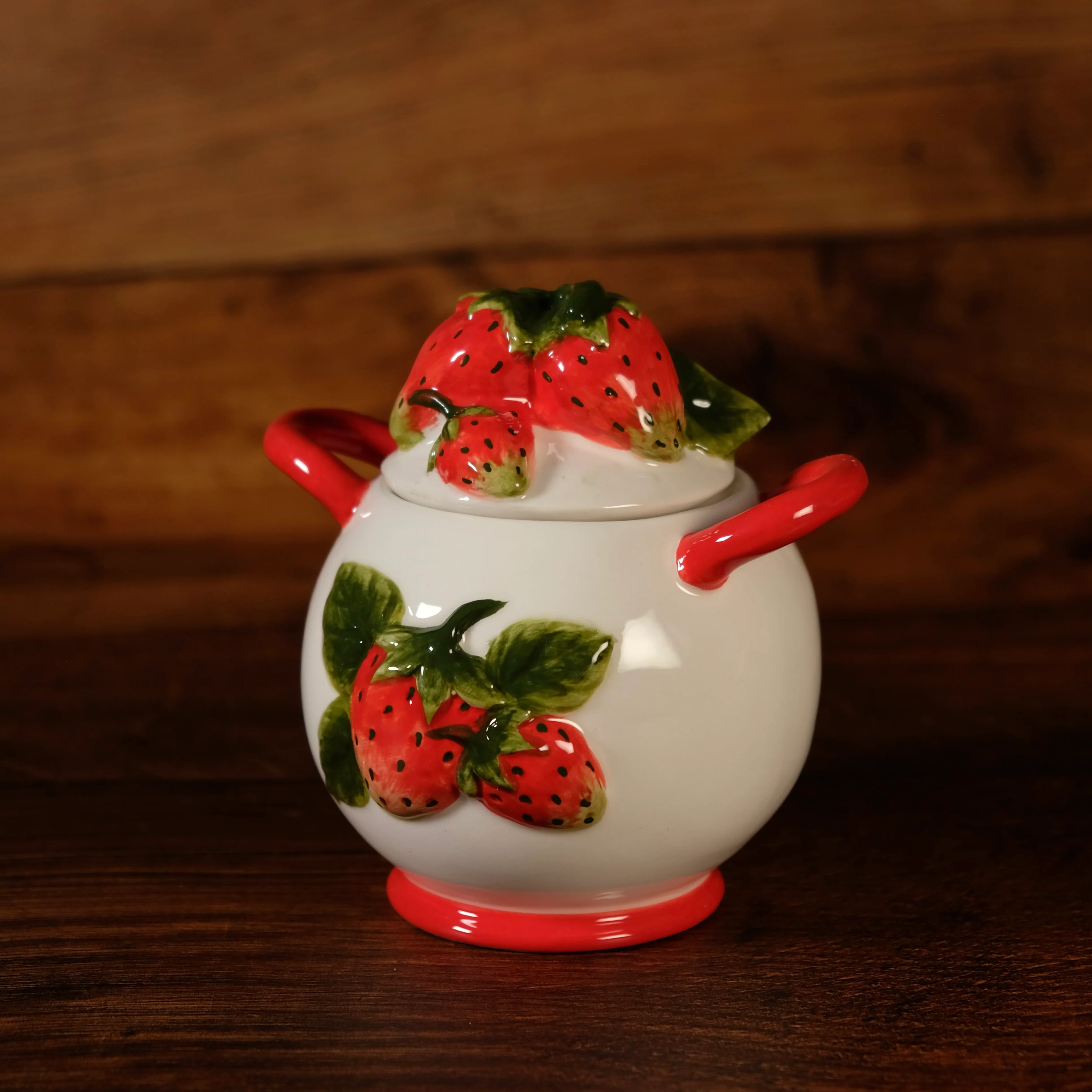 Strawberry Sugar Bowl - Image 3