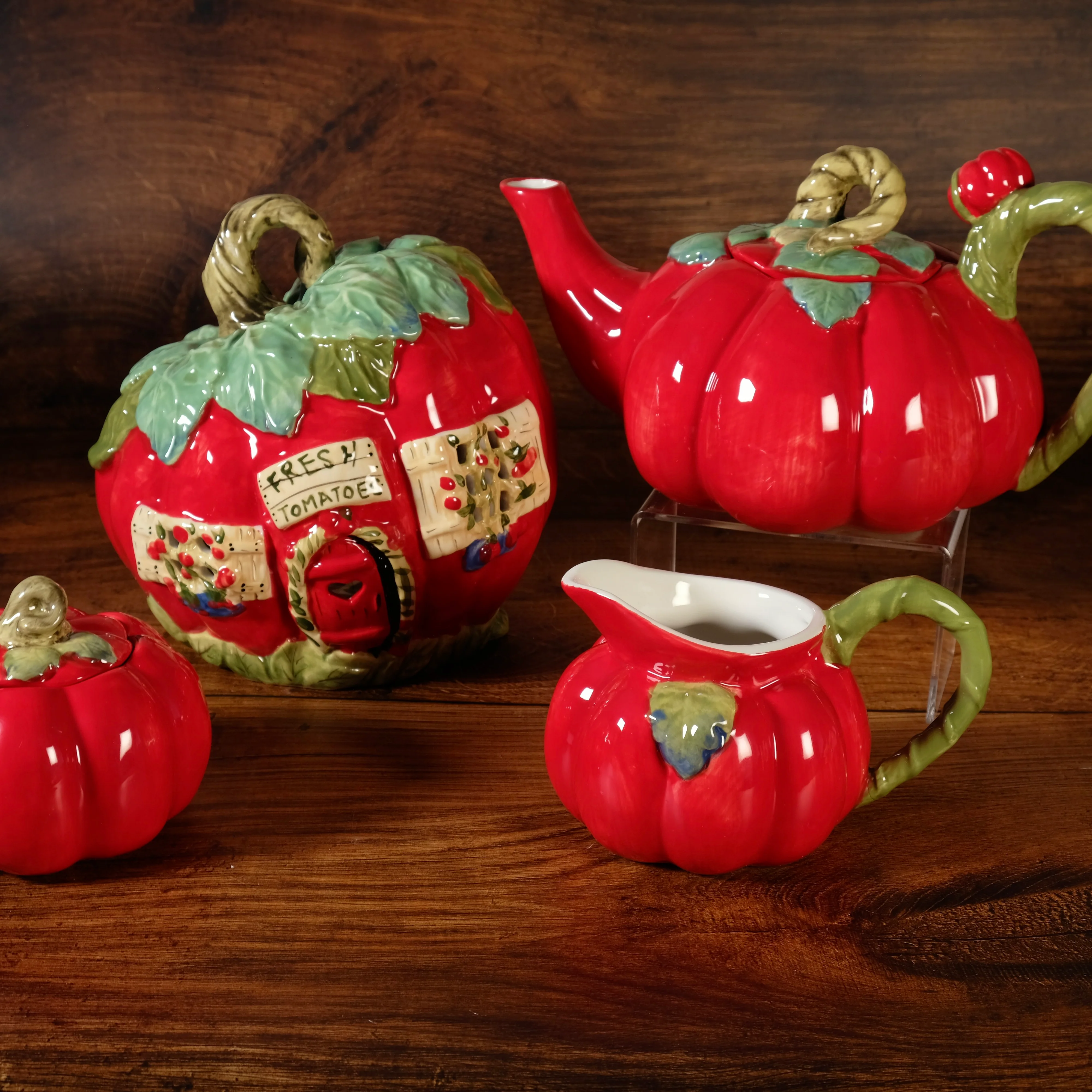 Valentine's Tomato Sugar Bowl - Image 6
