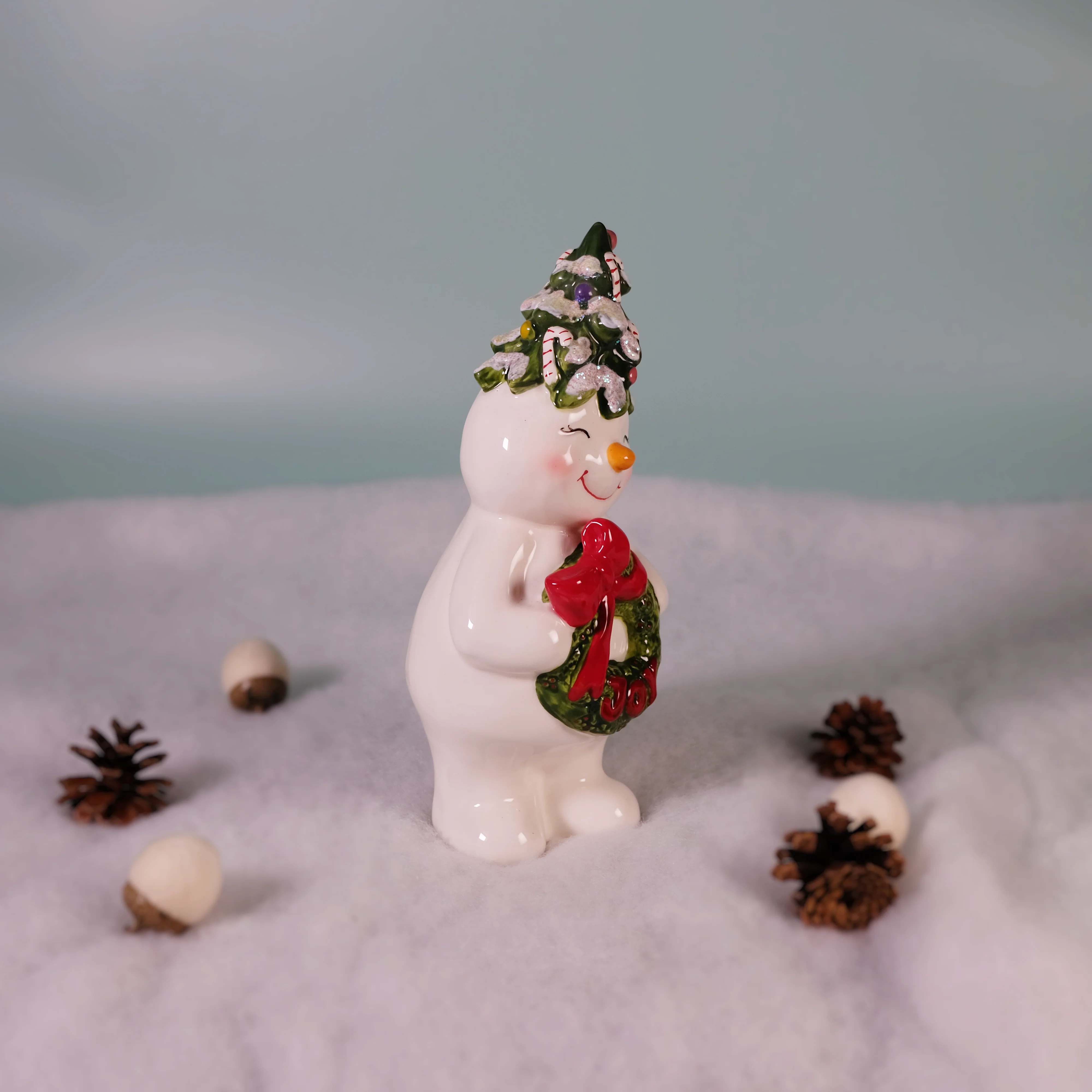 Vintage Snowman Figurine - Image 3