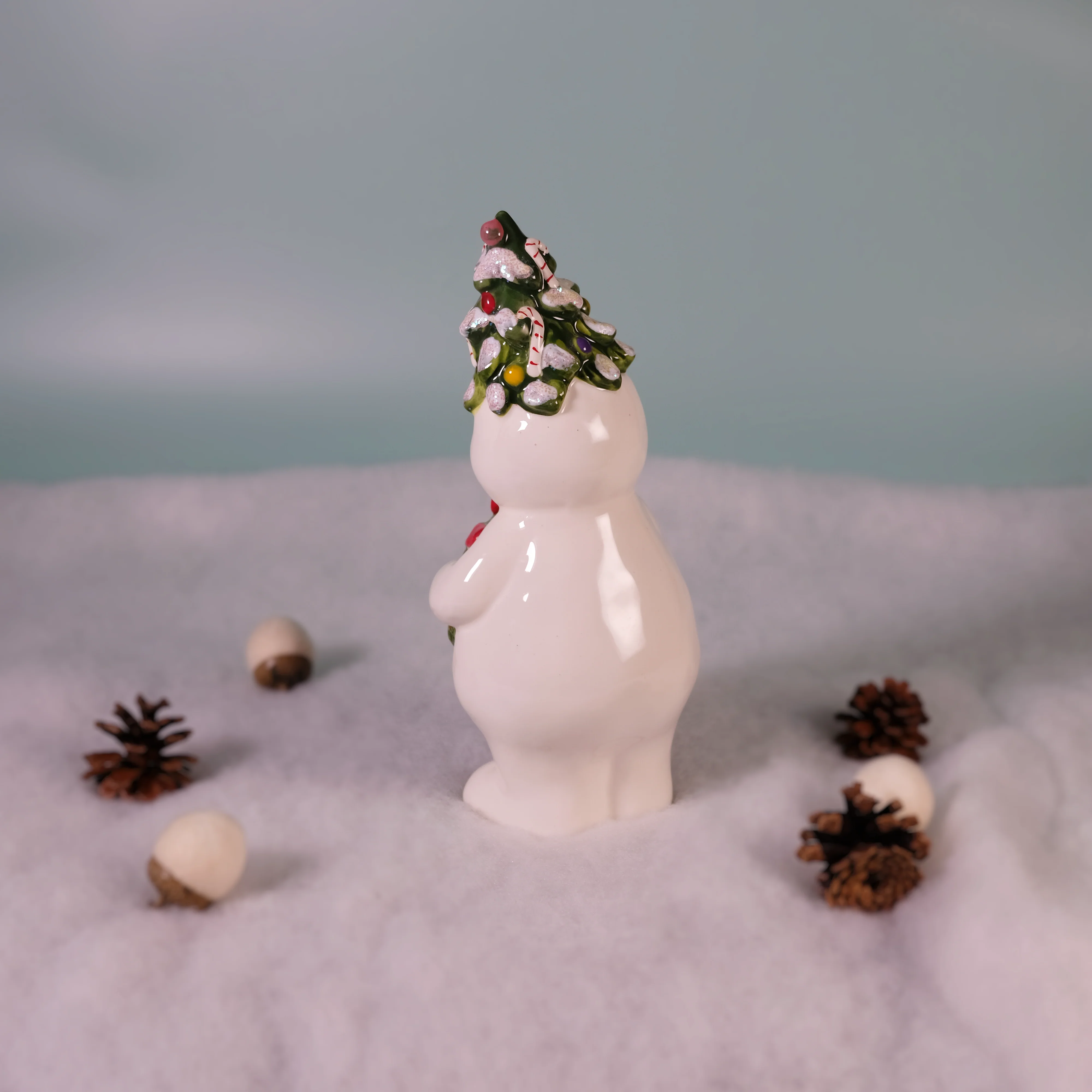 Vintage Snowman Figurine - Image 4