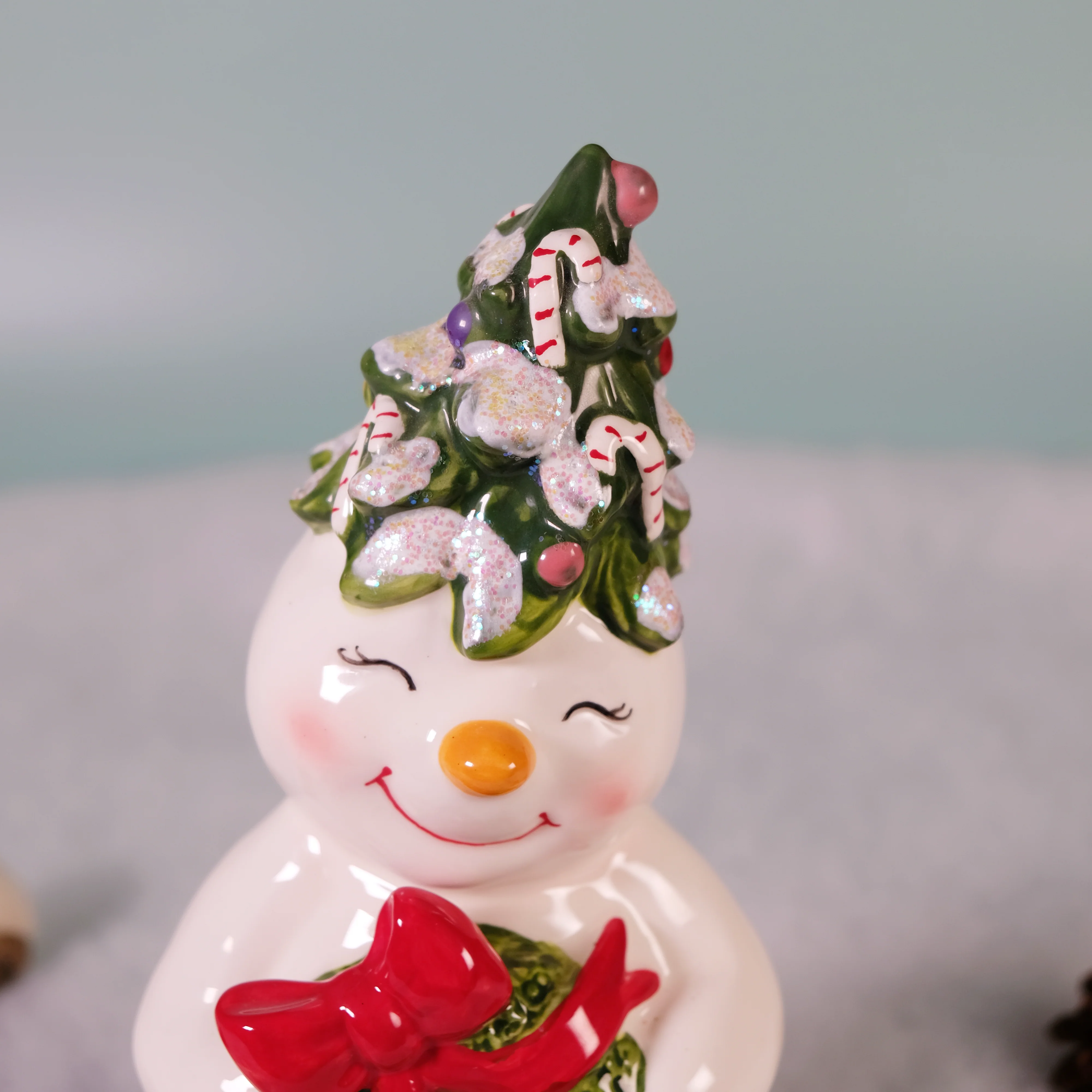 Vintage Snowman Figurine - Image 5
