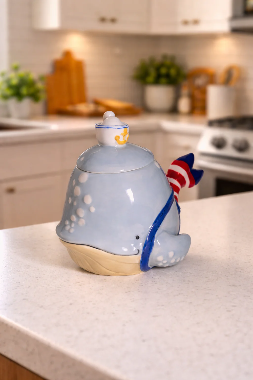 Whale Cookie Jar - Image 2