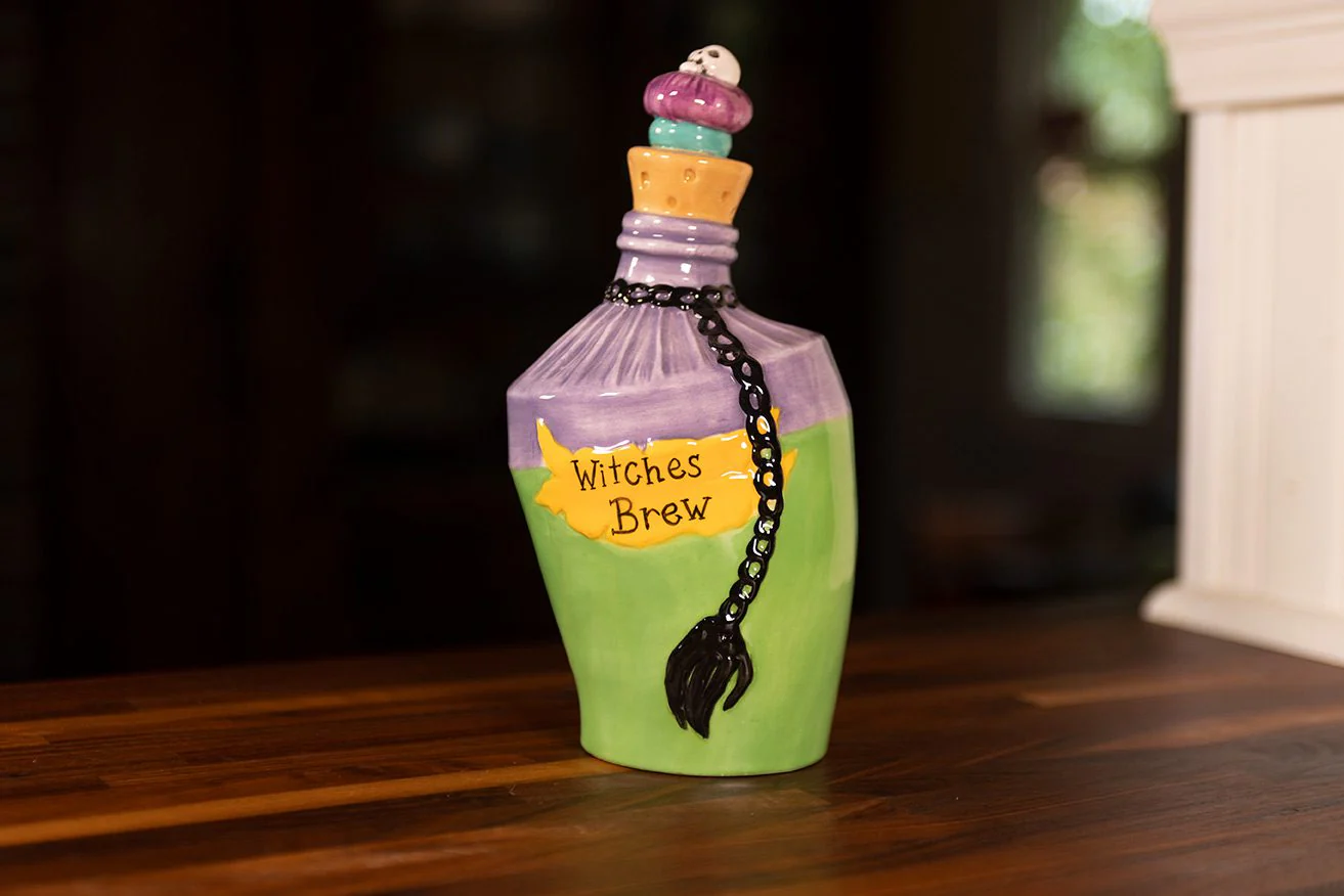 Witches Brew Vial Figurine