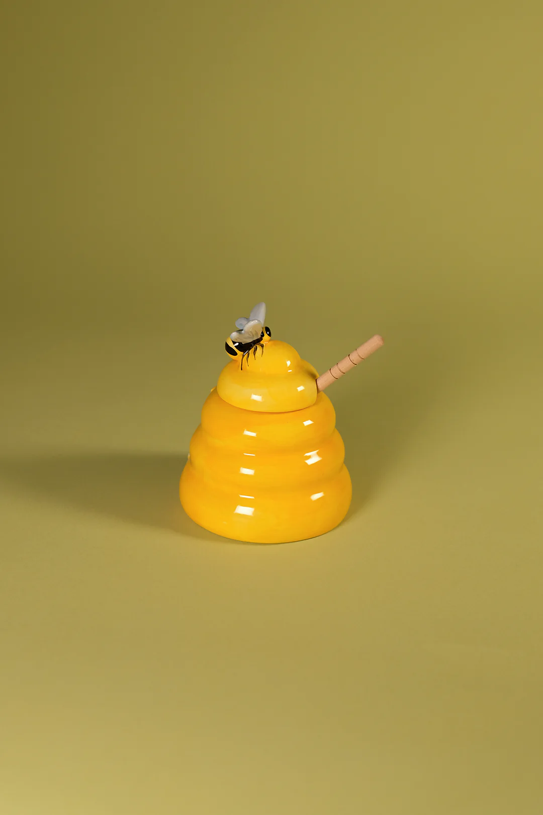 Yellow Hive Honey Pot - Image 6