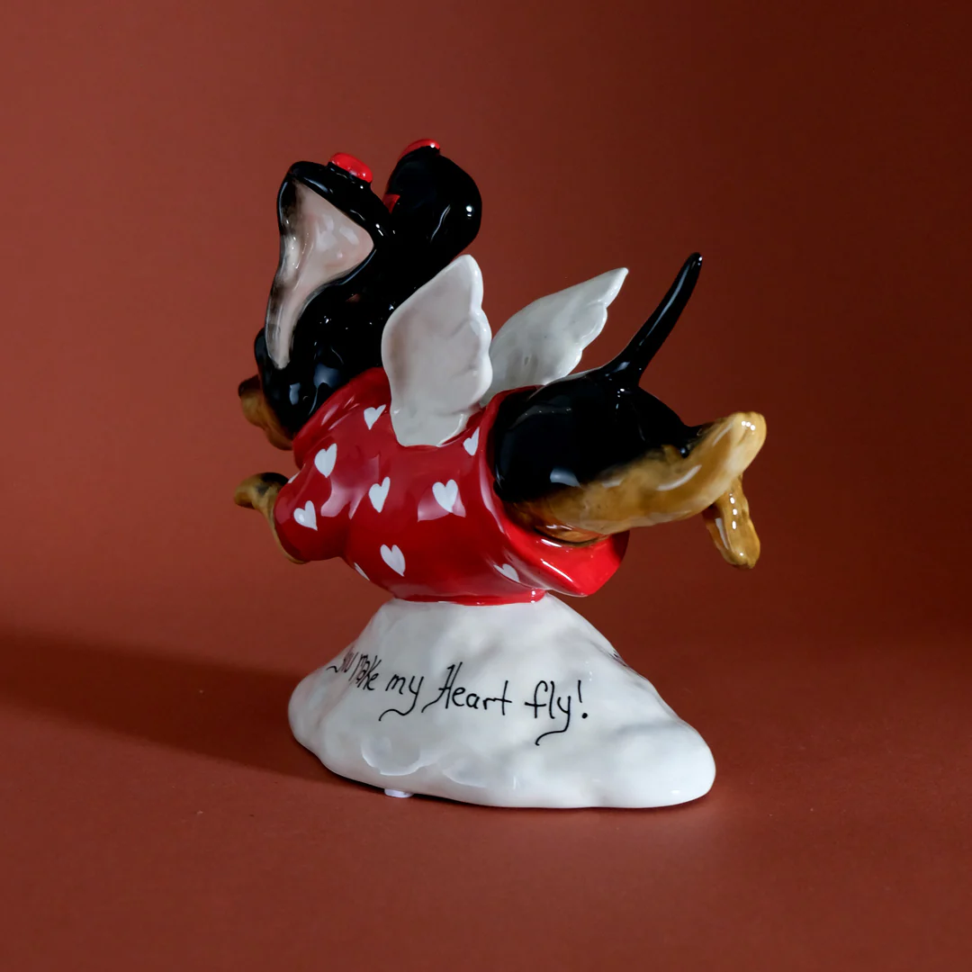 You Make My Heart Fly! Dog Figurine - Image 5